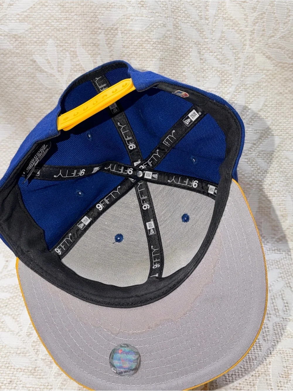 GOLDEN STATE WARRIORS New Era Snapback Cap Hat NBA Hardwood Classics